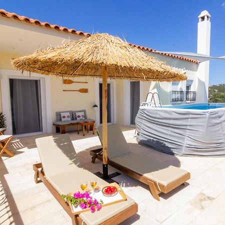 Villa House With Amazing Ocean View And Patio - Pool Porto Heli Exterior foto