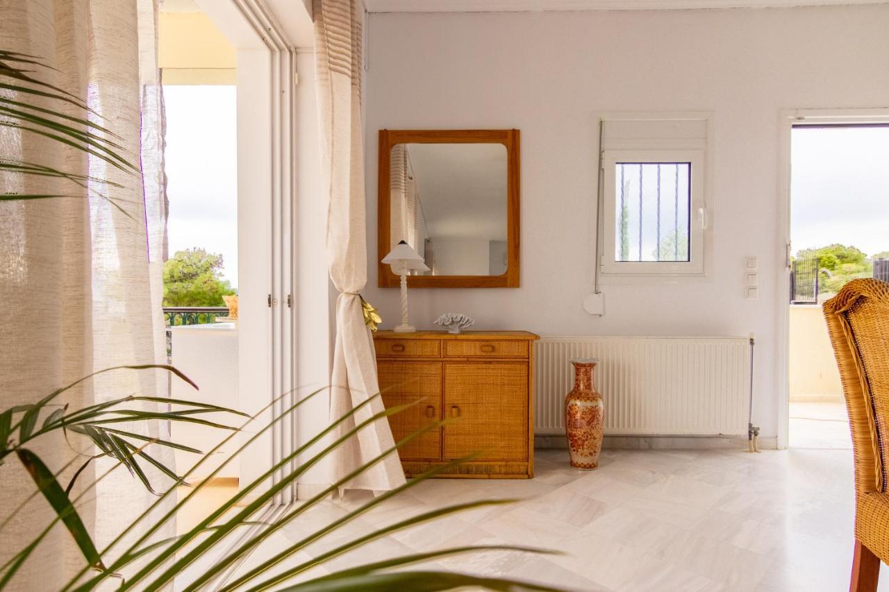 Villa House With Amazing Ocean View And Patio - Pool Porto Heli Exterior foto