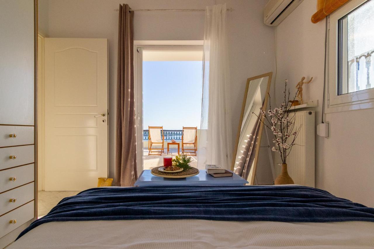 Villa House With Amazing Ocean View And Patio - Pool Porto Heli Exterior foto