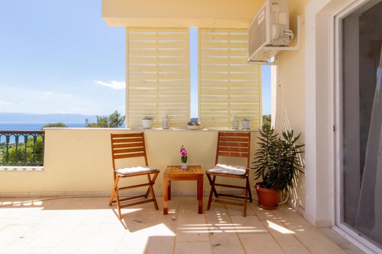 Villa House With Amazing Ocean View And Patio - Pool Porto Heli Exterior foto