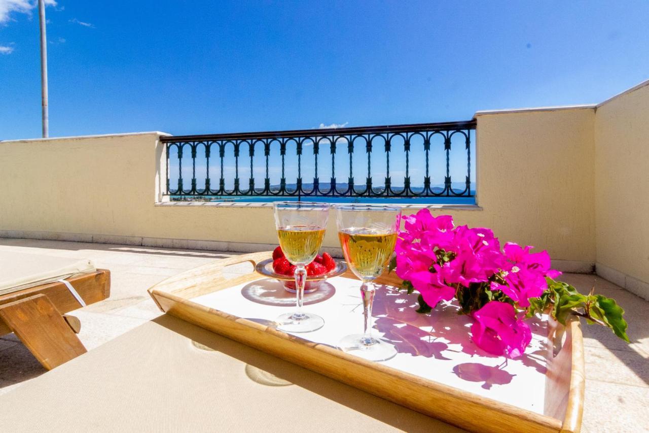 Villa House With Amazing Ocean View And Patio - Pool Porto Heli Exterior foto